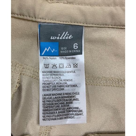 *NWT* Willit Women's Outdoor Pants UPF 50 Sun Protection - Size 6 - Picture 9 of 10